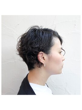 シアン 栄店(CYAN.) ブローレス×ショート×パーマ