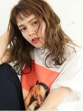 オーサム(AWESOME) 《AWESOME》アッシュベージュ×柔らかウェーブ