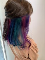 エイト 沖縄豊崎店(EIGHT toyosaki)&nbsp;【EIGHT 豊崎】お客様スタイル_ユニコーンカラー