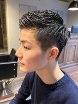メンズココ 日本橋店(MENS COCO) 【ビジネスマン必見】刈り上げで作る王道アップバングショート