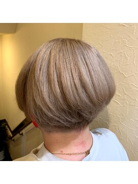 ボアップ 京橋店(boappu) #ブロンドヘア#ベージュ