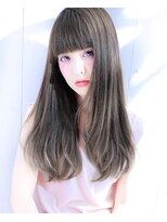 ルーヴル 西宮北口(Louvre)&nbsp;【くすみブルー☆グレージュ】ショコラベージュニュアンスカラー