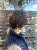 丸みショート
