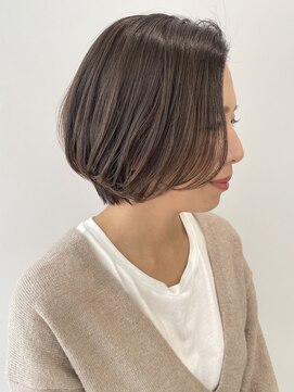 ハル 南平岸(HARU) 大人ゆったりショートボブ
