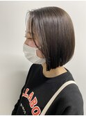 前髪/マチルダボブ/ピンクベージュ/インナーグレージュ/津田沼駅