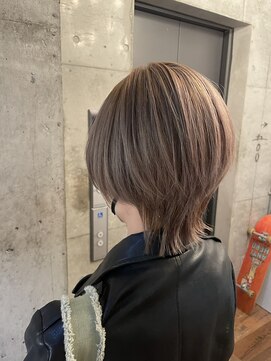 エース (ACE) ACE  横浜　ソフトショートウルフ×アッシュベージュ