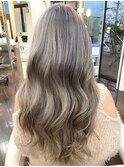 しなやかロング☆ホワイトベージュ