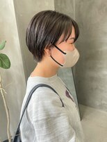 テトヘアー(teto hair)&nbsp;ショートヘア　前髪あり　丸みショート　マッシュショート