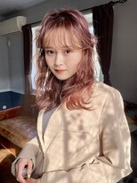 ユイル(Uil)&nbsp;似合わせカット× 暖色カラー デザインカラー