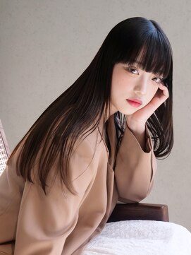 アイティー バイ アルバム 浦和店(IT by ALBUM) ストレートヘア_マチルダボブピンクベージュ_79404