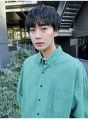 好感度◎メンズショートのピンパーマ・・YOSHIBA