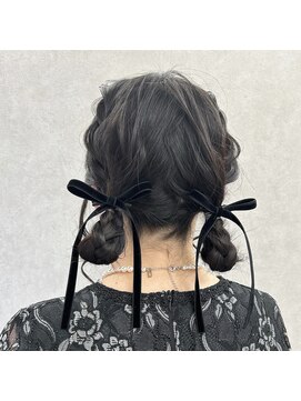 ドアホワイト(door white) 【doorwhite 新松戸 Kanna】お呼ばれヘアアレンジ