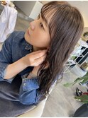 ふんわりロングスタイル