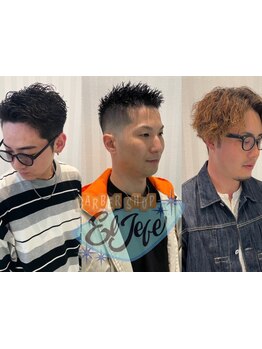 ビシッと決まったスタイルだけじゃない！ナチュラル～ハードまでメンズパーマが得意［東中野/落合/理容室］