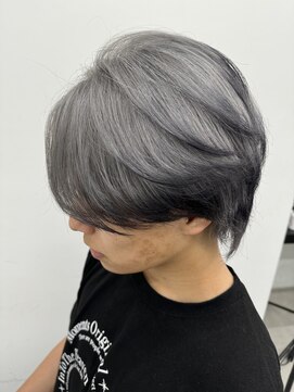 エゴル ナゴヤサカエ(ENGOL NAGOYA SAKAE) シルバーエンドブラック/ハイトーンカラー