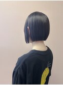 切りっぱミニボブ