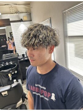 ボルド(MEN'S HAIR SALON BORDO) マッシュ×ツイストスパイラル×メッシュ