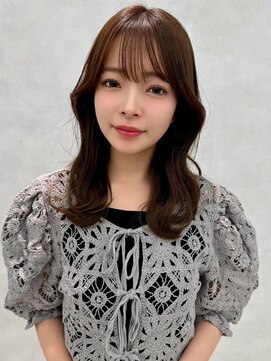 アッシュ 中野店(Ash) イメチェン/似合わせカット/フルバング/レッドブラウン/中野