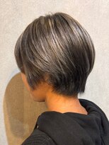 ウィスプ 赤羽店(wisp)&nbsp;クールな雰囲気のハンサムショート×シルバーアッシュ#1