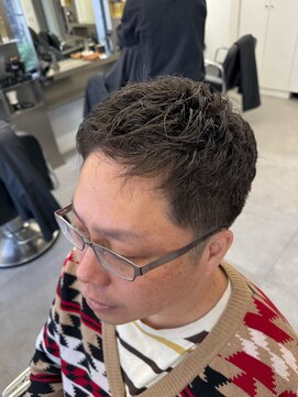 グルーマーズトウキョウ(GROOMER/S TOKYO) 【GROOMER/S 丸山】 コテ パーマ メンズスタイル スペインカール