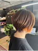 【札幌円山】インナーカラー/オレンジ/ショートボブ/ショート