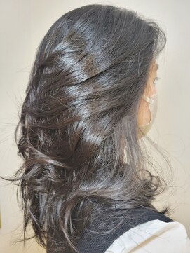 松本平太郎美容室 国立店 ロングレイヤー×サイエンスアクア/30代40代50代60代