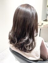 ストフ(stof)&nbsp;レイヤーカット/ブラウンカラー/カールスタイル