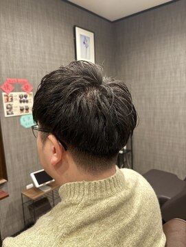 コトノハ 新屋敷町店(kotonoha) 【丸顔補正】アップバングショート