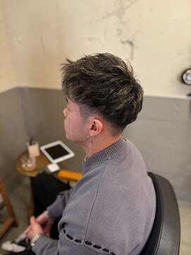 カフカ(KAFKA) メンズ　フェードショート　ハイライト　【ムラカミヒナ】