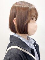 モリオフロムロンドン 松戸店(Morio from London)&nbsp;【モリオ松戸　石山】ストレートボブぷつっと顎ラインボブ前髪有