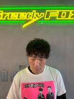 グリーディーフォックス 代々木(Greedy FOX)&nbsp;波巻き/ハイライト/マッシュパーマ/ウルフ[シェービング]