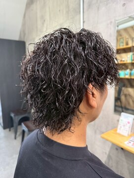 ビカムメンズヘアー 栄店(become men's hair) 縦落ちパーマ/ツイストスパイラルパーマ