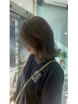 ヘアーテラスエム 奈良店(hair terrace M)&nbsp;ブリーチなしカラーグレージュ