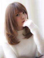 ヴィヴィ(VIVIE)&nbsp;ナチュラルストレートワンカール内巻き似合わせ小顔前髪モテ髪