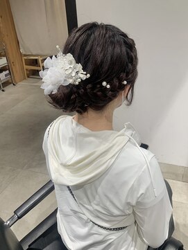 ゴウトゥデイ 渋谷MODI店(GO TODAY) サイドお団子 ヘアアレンジ ヘアセット <渋谷/渋谷駅>