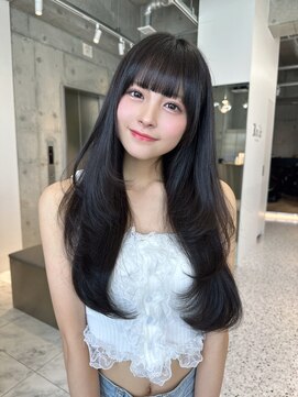 ロール 博多(Role) レイヤーカット小顔に見せるヘア/韓国ヘア/髪質改善/福岡/博多