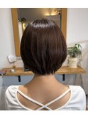 丸みショートボブ
