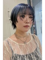 マーノプラス(mano+)&nbsp;マッシュウルフ/藤沢/ウルフカット/ショートカット/ブリーチ