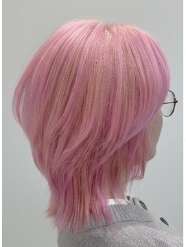 アッシュ 鶴ヶ峰1号店(Ash) ミディアムレイヤー【レイヤー/ウルフ/横浜/鶴ヶ峰】