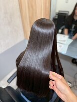 プレバイイオエ 三宮店(pre. by ioe)&nbsp;髪質改善/ココアベージュ/小顔カット/縮毛矯正／レイヤーカット