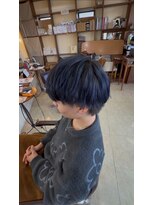 リーガ 荒井店(RIHGA)&nbsp;ブルーブラック/ブリーチカラー/郡山