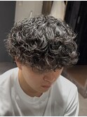 波巻きプードルパーマ