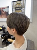 ツーブロックショート