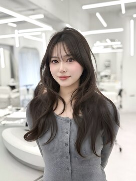 アマトウキョウスマートサロン(AMA TOKYO×Smart Salon) 韓国スタイル/ナチュラルくびれヘア_くびれ巻き_レイヤーカット