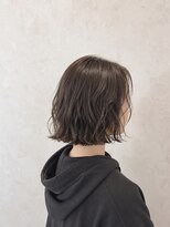 ハクア(HAKUA) デジタルパーマのボブスタイル