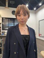 ドッグスター(dog star) ショートレイヤーハンサムショートベージュ登戸向ヶ丘遊園