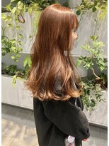 オーセンヘア(AUTHEN.HAIR) (mutsumi.)ブリーチなし*オレンジブラウン