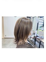 ラパージュ クレ(HAIR MAKE Lapage clef) ハイライト×レイヤーカット