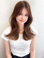 トゥルーズ 梅田茶屋町店(TLUUS)&nbsp;TLUUSダークパープルミルクブラウンナチュラルショート