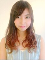 ドゥ ヘア デザイン(Doux hair design)&nbsp;大人可愛い！ほんのり甘い☆秋色イルミナカラー☆